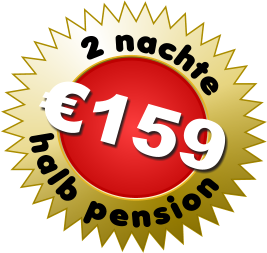 2 nachte  halb pension €159